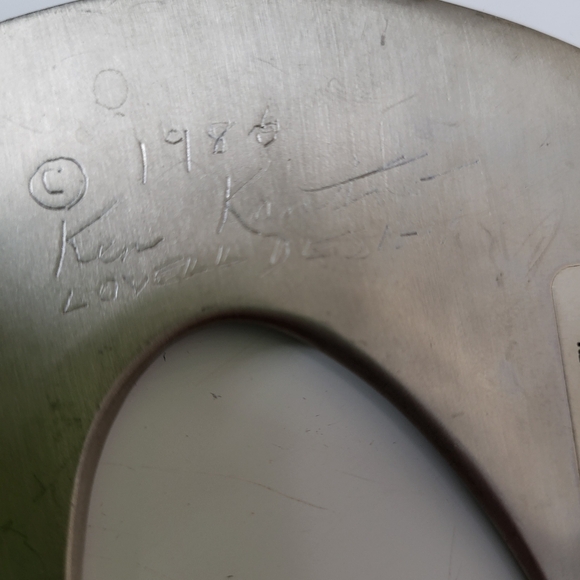 Vintage Ken Kantro Design Pewter Trivet Loon Bird - Picture 8 of 14